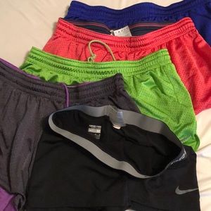 Nike size medium short lot!